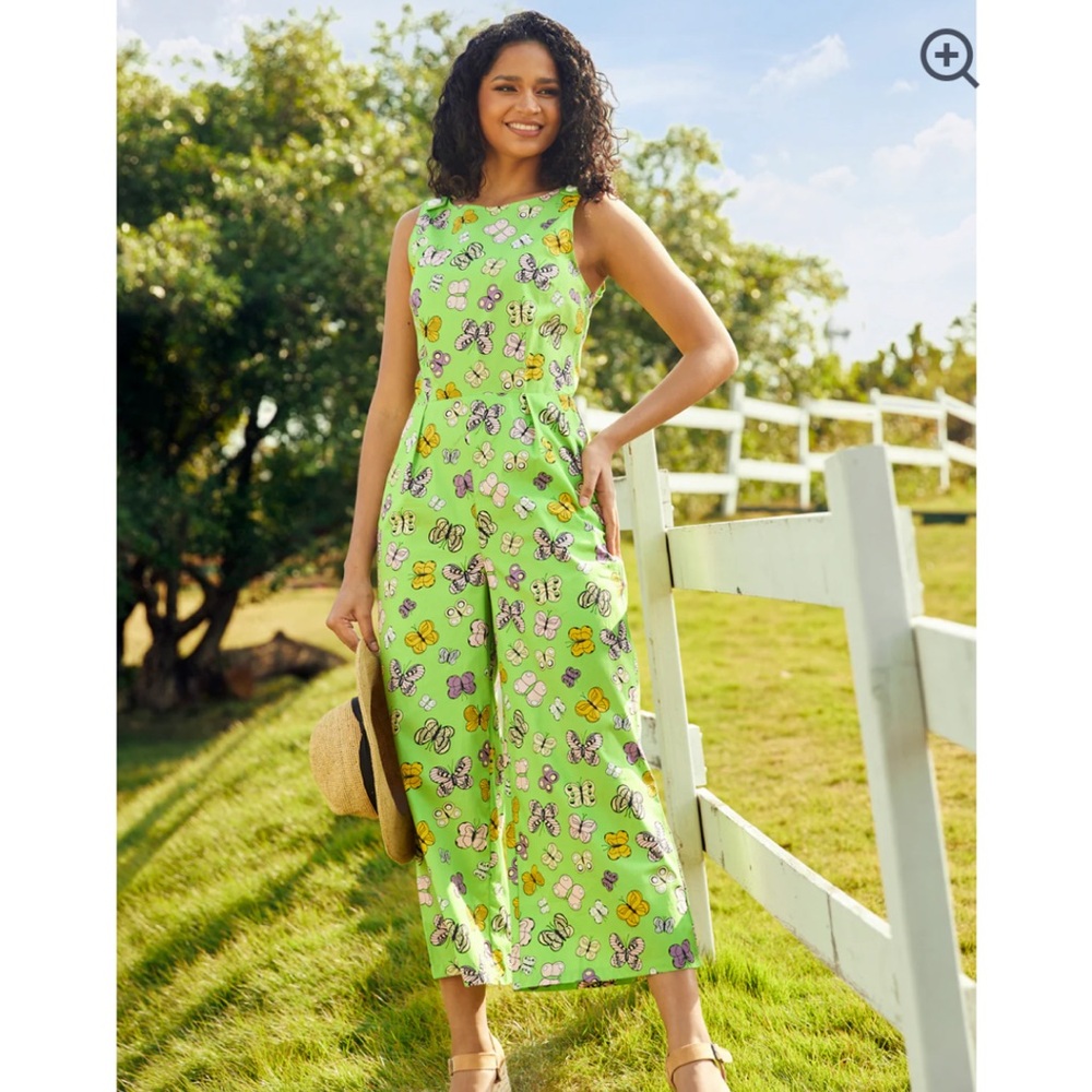 ModCloth butterfly jumpsuit